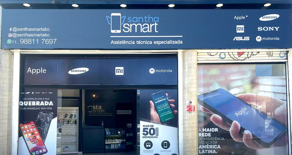 Santha Smart Frente da Loja