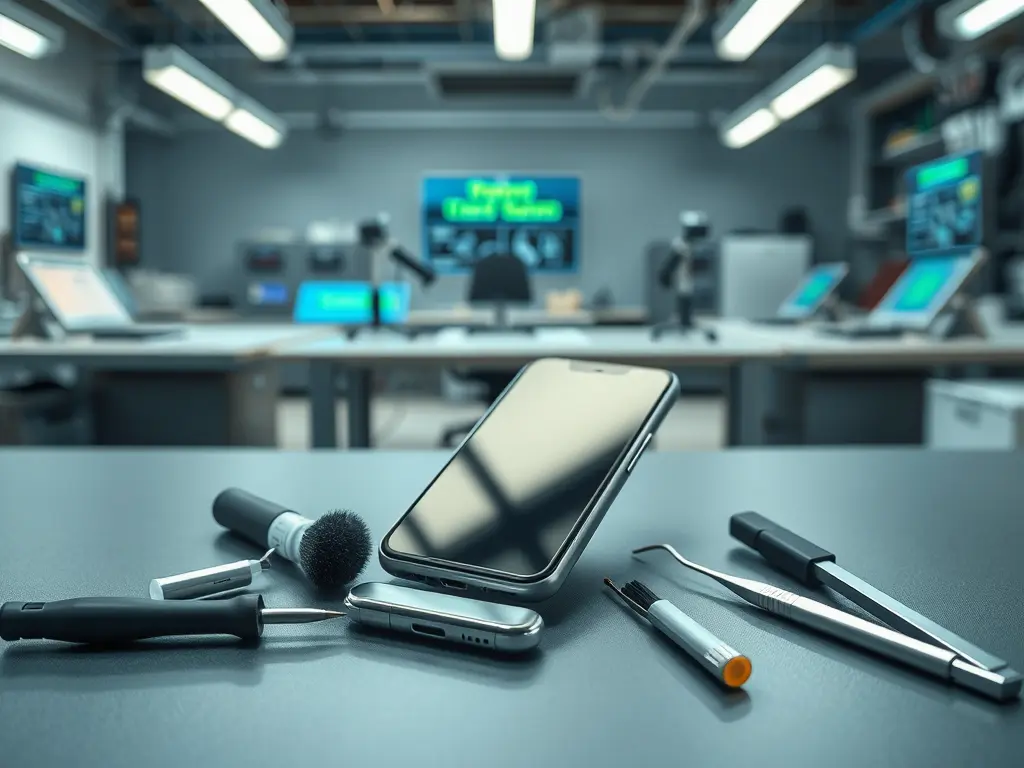 Manutenção preventiva de celular